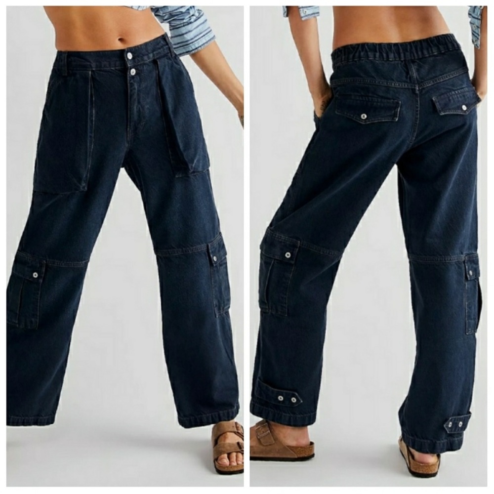 Free People Slouchy Cargo